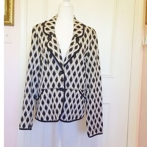 PENDLETON grey print blazer